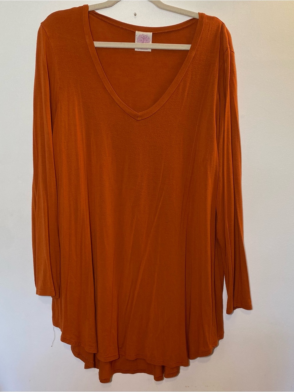 Women's 2xl Tops Long Sleeve Shirts Fall Duluth ModCloth Orange Red Lot Of 3 - Picture 9 of 11